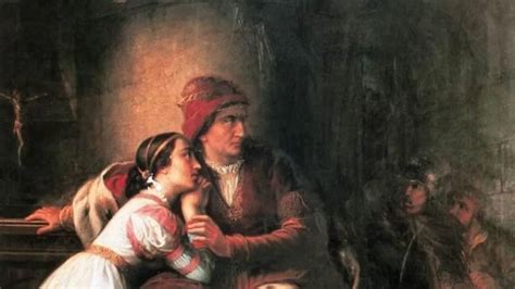 Kotromanić Erzsébet és leányai Szent Simeon előtt.