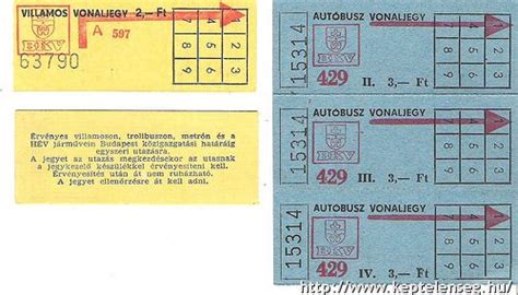 BKV jegyek és egy nyugdíjas kedvezménykártya