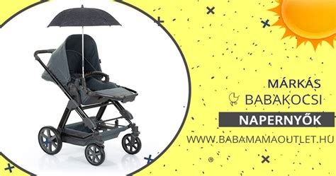 Különböző színű babakocsi napernyők
