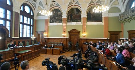 A Fővárosi Törvényszék belső elrendezése és irodái