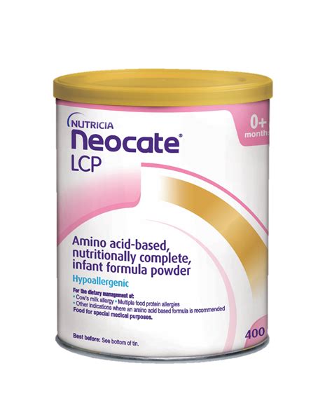 Neocate LCP és Neocate Junior csomagolása
