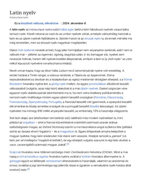 A latin nyelv oktatásának óraszáma és státusza a szocializmus idején