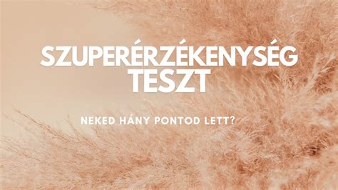 A szuperérzékenység agyi háttere