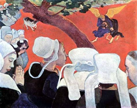 Gauguin: Jákob harca az angyallal, 1888
