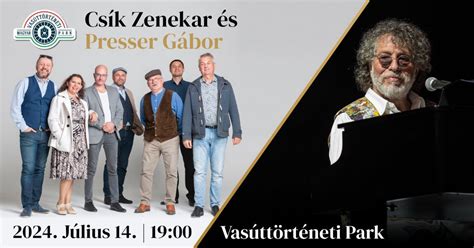 Presser Gábor koncert közben