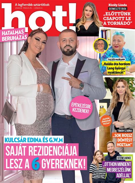 Kulcsár Edina és újszülött gyermeke
