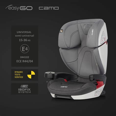 EasyGo Camo ISOFIX autósülés funkciói