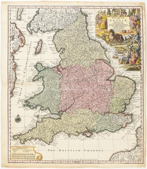 Tudor-kori Anglia térképe