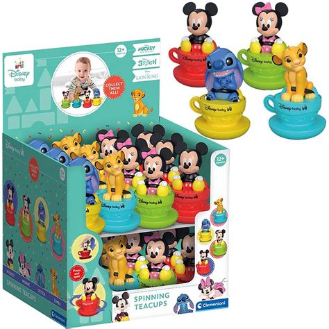 Clementoni Baby Disney pörgethető karakter figurák