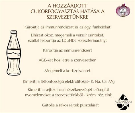 A cukor káros hatásai a gyermekek fejlődő szervezetére
