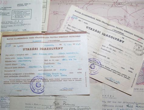 Igazolások és dokumentumok