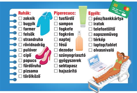 csomagolási lista gyerekkel utazáshoz