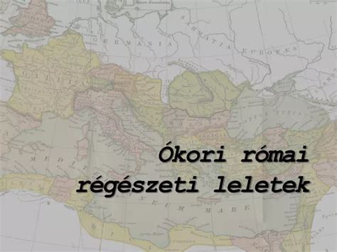 Római kori régészeti leletek