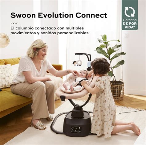 A Babymoov Swoon Motion babahinta ülésének különböző beállításai