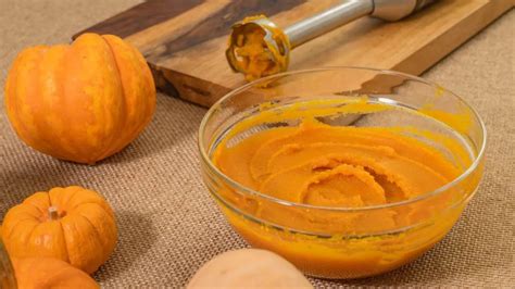 Sütőtökpüré elkészítése