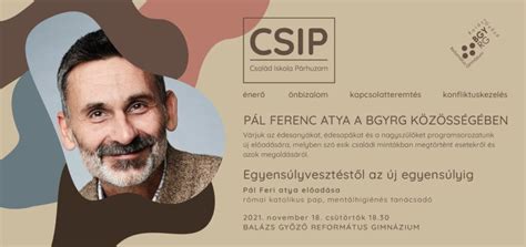 Pál Ferenc atya előadása