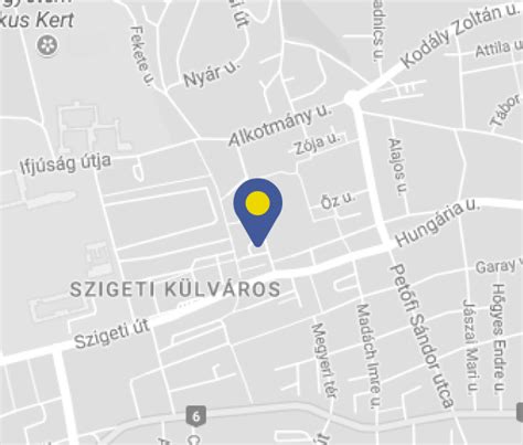 Elérhetőségeink térképen