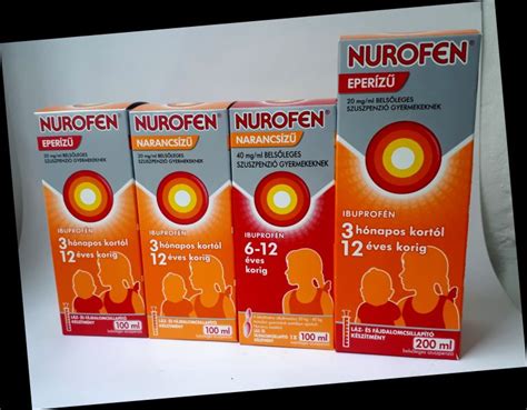 Cefzil és Nurofen logók