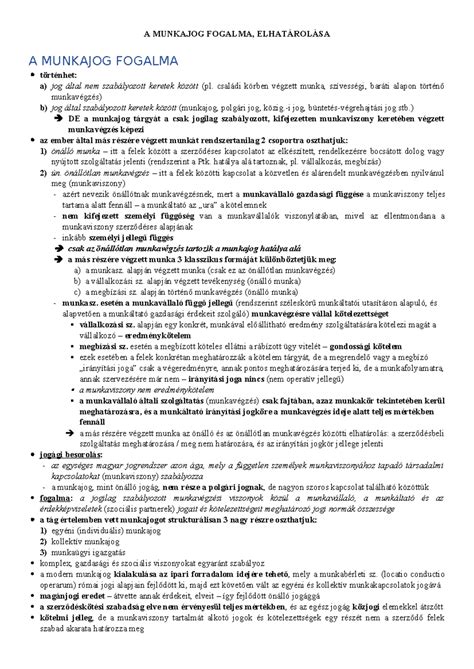 A munkajog jelentősége a mindennapokban