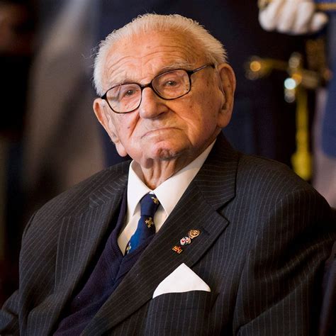 Sir Nicholas Winton és a megmentett gyermekek