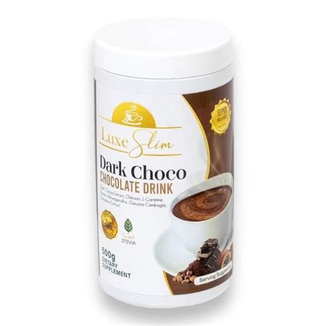 Chocolate Slim összetevők infografika