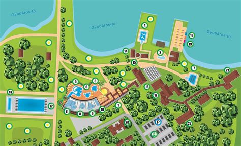 Térkép Gyopárosfürdő megközelítés