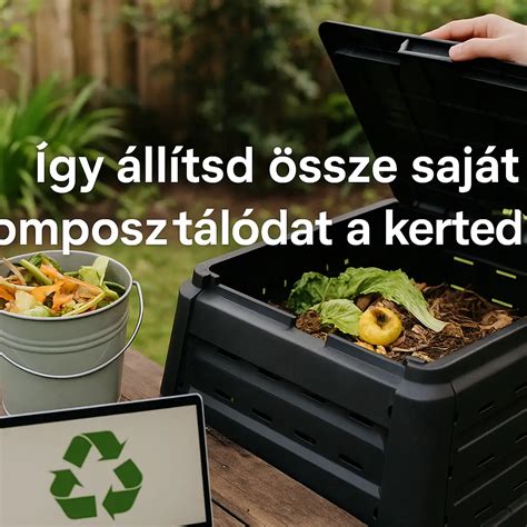 Komposztáló folyamat ábrája