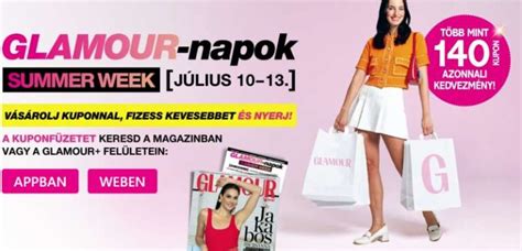 GLAMOUR Napok akció