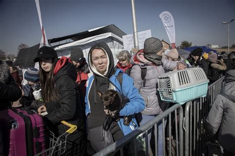 Ukrajnai menekültek Lengyelországban