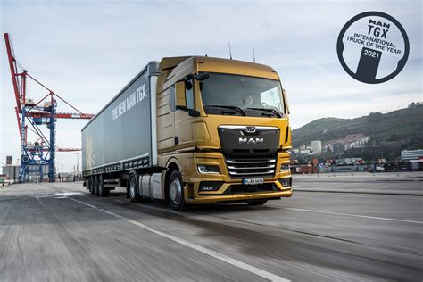 A 2021-es Truck of the Year győztes MAN TGX