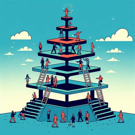 A hajózási hierarchia illusztrációja