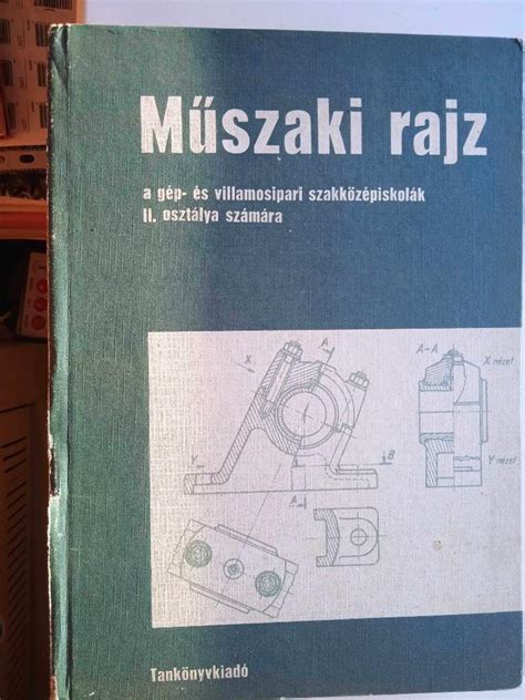 Műszaki rajz mintapélda betűméretekkel és vonalvastagsággal