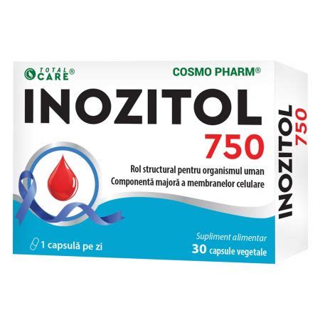 Inozitol molekula szerkezete