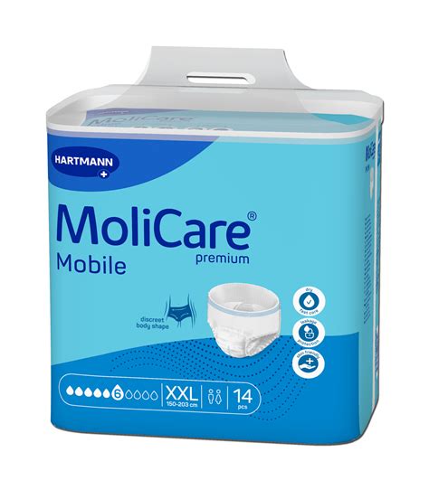 MoliCare Pants mérettáblázat