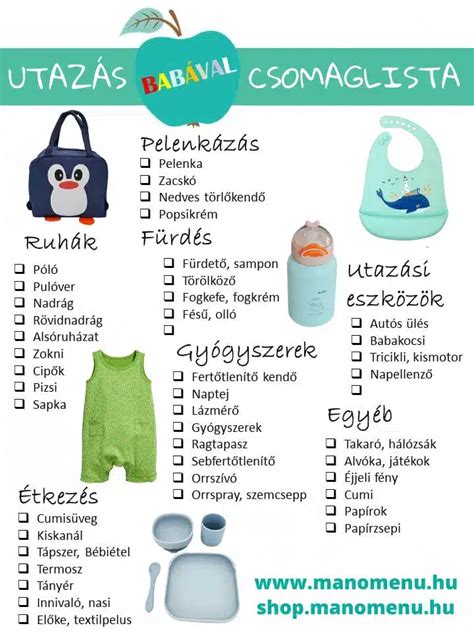 Szülők felkészülése utazásra babával