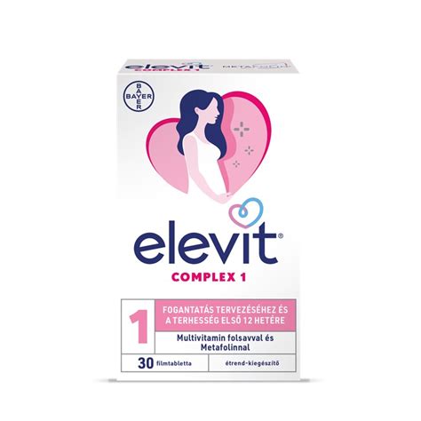 Elevit termékek csomagolása