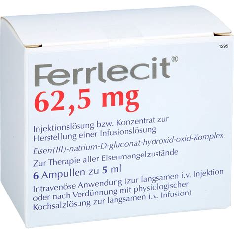 Ferrlecit injekciós ampulla