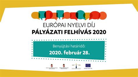 Európai Nyelvi Díj logója