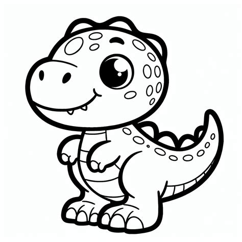 Fiús színező T-Rex