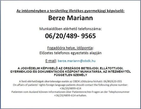 Gyermekjogi képviselő igazolványa
