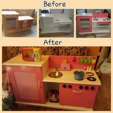 DIY karton babakonyha részletei