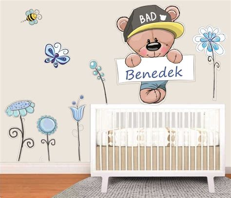 Babaszoba falmatrica mintával