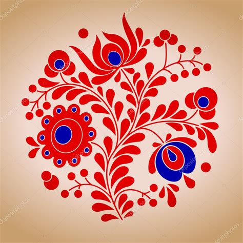 Népi motívumok, vetőmag