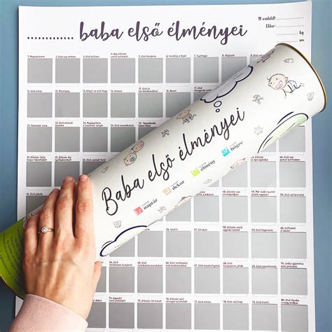 Kaparós plakát baba első élményeivel