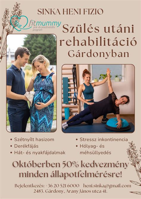 Rövid infografika a kismama torna egészségügyi előnyeiről, beleértve a derékfájás csökkentését, a keringés javítását és a hasizom erősítését.