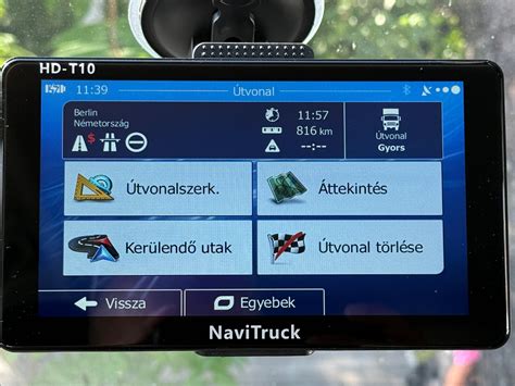 GPS navigáció használata autóbérlés esetén