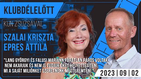 Szalai Kriszta és Epres Attila