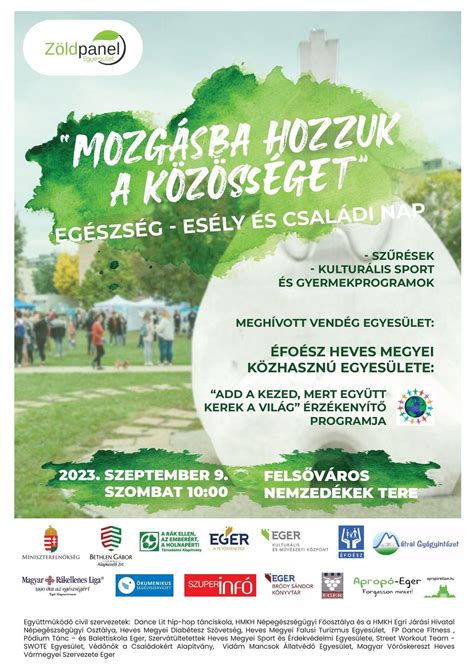 Véradó esemény plakátja