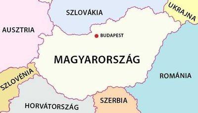 Magyarország és szomszédos országok térképe