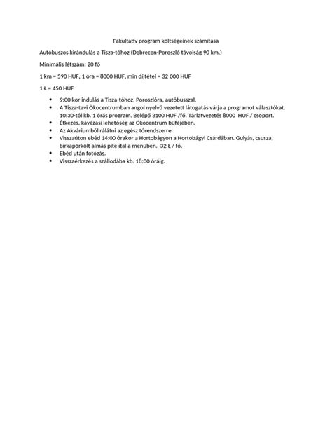 A lombikbébi program költségeinek megoszlása